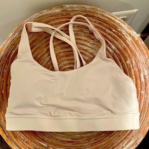 Lululemon white yoga bra - size 4